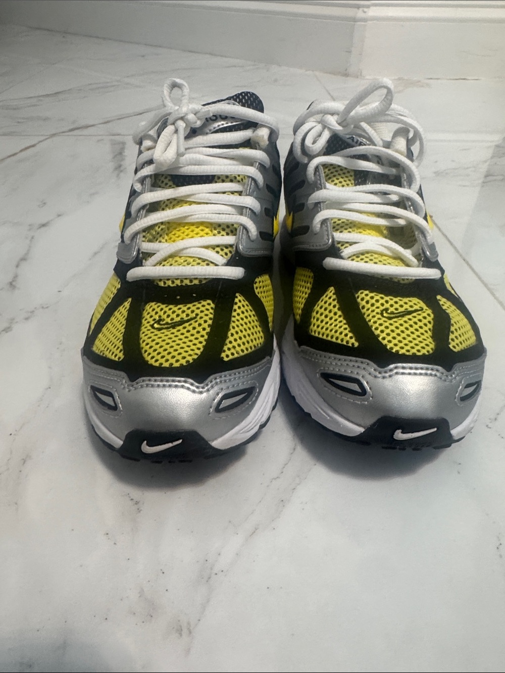Nike Women’s Yellow, Silver & Black Athletic Sneakers